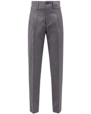 Ami Paris Straight Trousers - Grigio