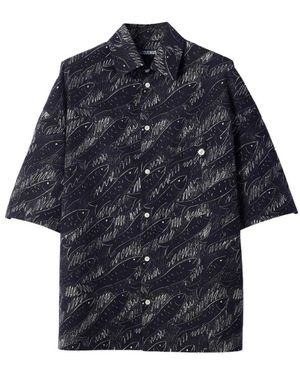 Jacquemus Short Sleeve Shirts - Blu