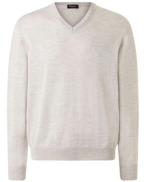 Maerz V-Ausschnitt Strickware - Weiß