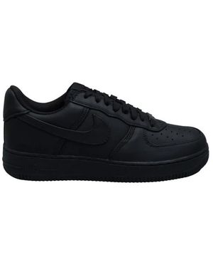 Nike Fitness ,Zwart ,Leer Air Force 1 Low Retro Premium
