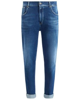 Dondup Slim-Fit Jeans - Azul