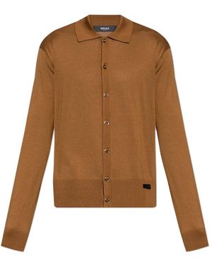 Versace Cardigans - Brown