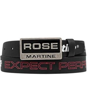Martine Rose Accessoires ,Zwart ,Rubber Tyre Belt