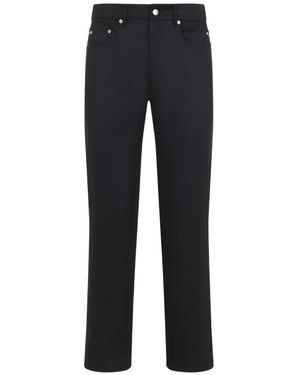Rick Owens Slim-Fit Trousers - Blu