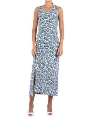 Rabanne Kleid Mit Elastan-Zusammensetzung - Blau