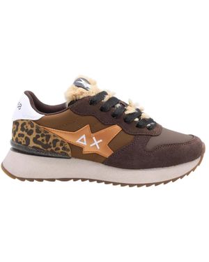 Sun 68 Trainers - Brown