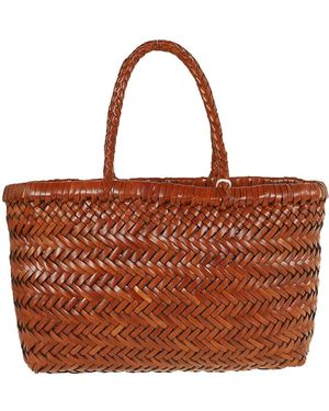 Dragon Diffusion Tote Bags - Braun