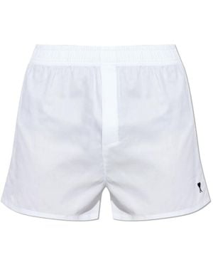 Ami Paris Bottoms - White