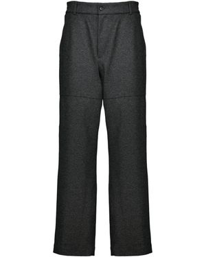 Moncler Straight Trousers - Grigio