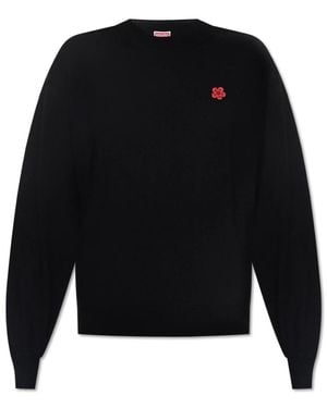 KENZO Wollen Trui - Zwart