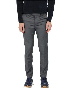 Rrd Slim-Fit Trousers - Black