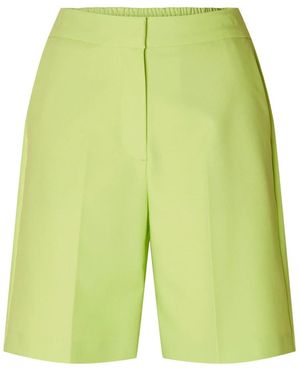 SELECTED Groene Binna Shorts