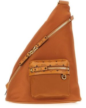MCM Stylische Marsupi Babytrage Für Eltern - Braun