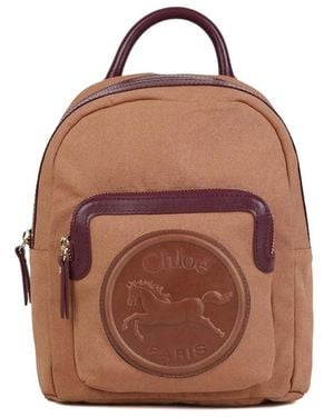 Chloé Backpacks - Braun