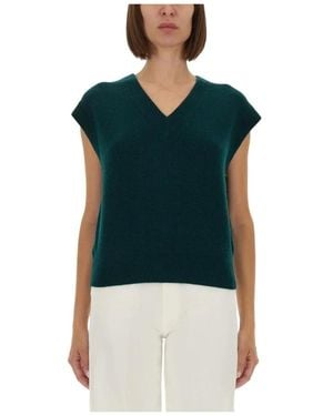 Guest In Residence V-Neck Knitwear - Green