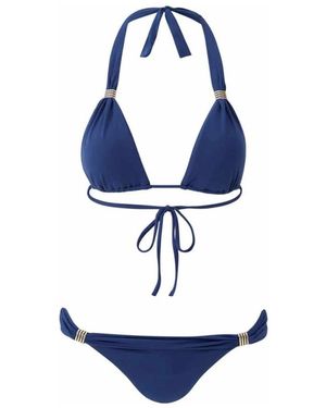 Melissa Odabash Grenada Bikiniset - Blauw
