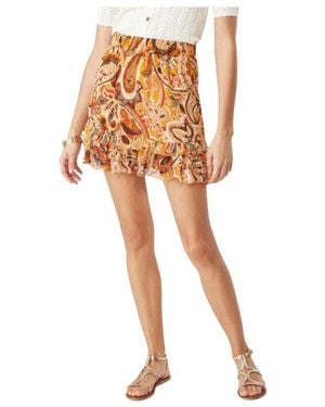 Naf Naf Short Skirts - Orange