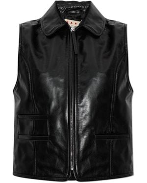 Marni Vests - Nero
