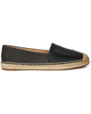 Ralph Lauren Schoenen ,Zwart ,Katoen Cameryn Lg 2-Flat