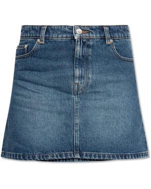 A.P.C. Denim Skirts - Blue