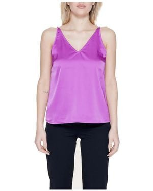 Vila Sleeveless Tops - Morado