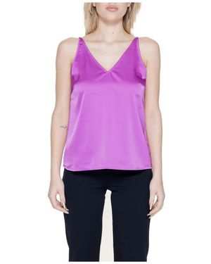 Vila Sleeveless Tops - Morado