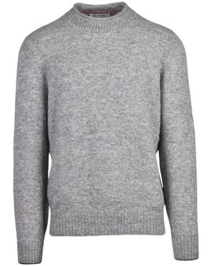 Brunello Cucinelli Round-Neck Knitwear - Grigio