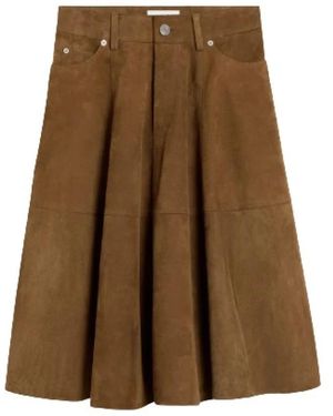 Ami Paris Stijlvolle Rokken Collectie - Bruin