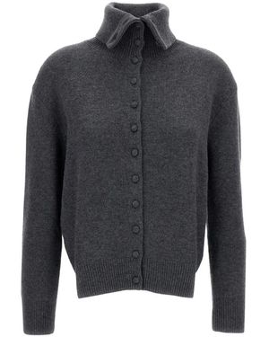 Lisa Yang Truien & Vesten ,Grijs ,Kasjmier Cashmere Cardigan