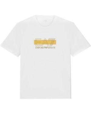 EA7 T-Shirts - Blanc