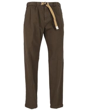White Sand Pantalone Lungo Gabardine - Bruin