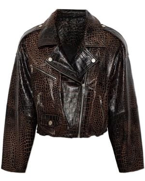 Gestuz Leather Jackets - Nero