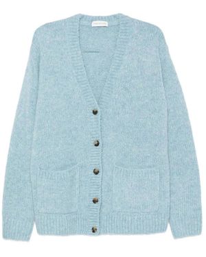 Dries Van Noten Cardigans - Bleu