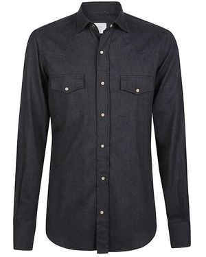 Eleventy Casual Shirts - Blu
