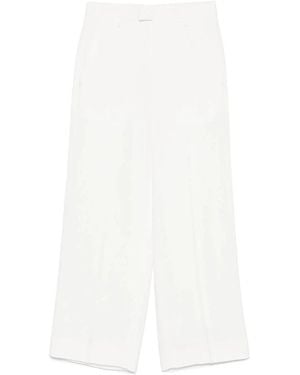 Ann Demeulemeester Wide Pants - White