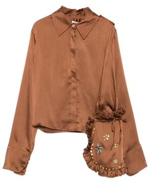 Siedres Shirts - Brown