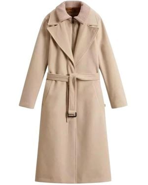 Woolrich Lp Luxe Jas - Naturel
