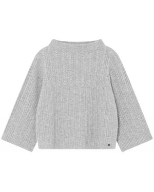 GUSTAV Round-Neck Knitwear - Grijs
