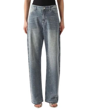 Twentyfourhaitch Loose Fit Jeans - Blue