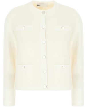 Tory Burch Kendra Cardigan - Weiß