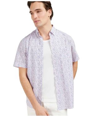 Eden Park Overhemden ,Veelkleurig ,Katoen Chemise Sport - Paars