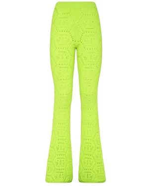 Philipp Plein Wide Trousers - Amarillo