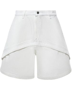 Loewe Paula's Ibiza Denim Shorts - Wit
