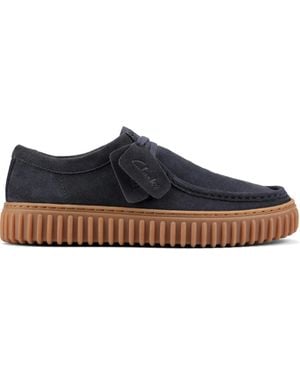 Clarks Hochwertige wildleder schuhe - Blau