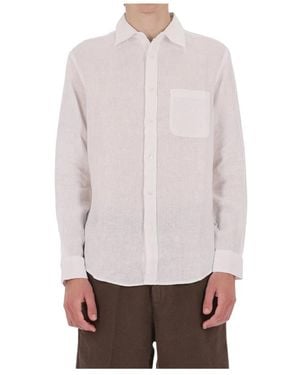 Portuguese Flannel Formal Shirts - Blanc
