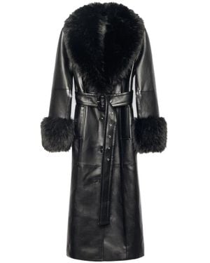 Stand Studio Belted Coats - Nero