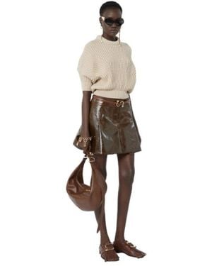 Max Mara Trui Met Ronde Hals - Naturel