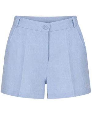 Imperial Korte Broeken ,Blauw ,Casual Shorts
