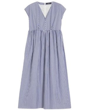 Weekend by Maxmara A-Linien Kleid Aus Popeline - Lila