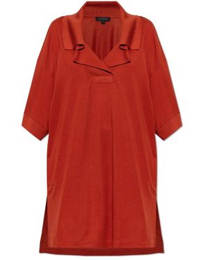 Lacoste Short Dresses - Rojo